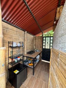 Kuchyň nebo kuchyňský kout v ubytování Andino Glamping