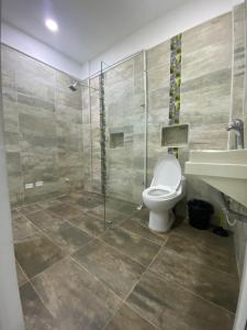 Koupelna v ubytování APARTAMENTO DORADAL