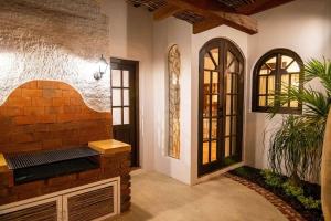 Χώρος καθιστικού στο Costa Azul House