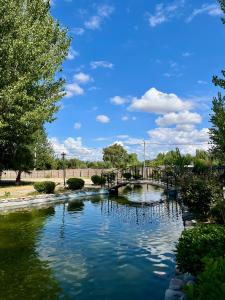 Naturlandskabet i nærheden af feriehuset