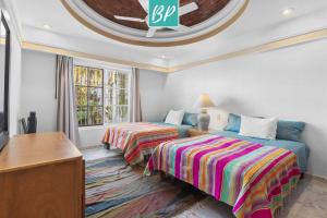 Ένα ή περισσότερα κρεβάτια σε δωμάτιο στο La Puntilla - Villas with Gated Beach Access