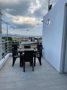 Μπαλκόνι ή βεράντα στο BlueApartaHotel