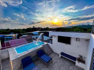 Πισίνα στο ή κοντά στο BlueApartaHotel