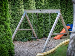 a swing set in front of a green bush at Bergjuwel Typ 2 in Fügen +9 photos