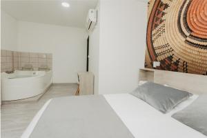 Letto o letti in una camera di Hotel Plataneras Caney