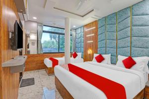 TV a/nebo společenská místnost v ubytování Hotel O Reet Villa