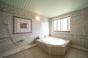 Koupelna v ubytování Hotel Xenia Takinoyashiro