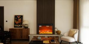 TV a/nebo společenská místnost v ubytování Huangshan Yixian Pumanmanju Hotel