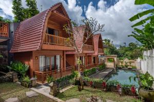 Zahrada ubytování Uma Nandhi Villa Ubud