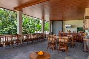 Restaurace v ubytování Uma Nandhi Villa Ubud
