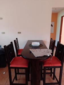 Χώρος καθιστικού στο Casa Victoria