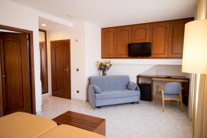 Posezení v ubytování Hotel Plaça