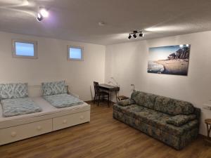 Posezení v ubytování Ferienwohnung Knoerck Weikersheim