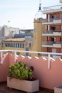 Balkón alebo terasa v ubytovaní Hotel Plaça