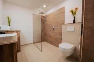 A bathroom at Wieserhof