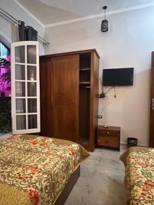 Ένα ή περισσότερα κρεβάτια σε δωμάτιο στο River view house