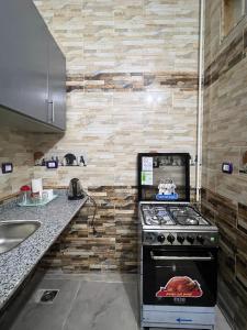 Η κουζίνα ή μικρή κουζίνα στο River view house