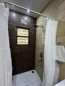 Koupelna v ubytování Hotel Amaresh