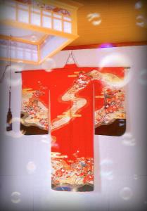 a painting of a video game on a wall at 旅人の家 日式民宿 丸々貸切 JR線 常磐線南柏駅 キッチン 調理器具 洗濯機 生活必需品付 高速WiFi上野駅まで30分 in Kashiwa