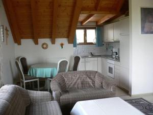 Η κουζίνα ή μικρή κουζίνα στο Panorama Seeblick