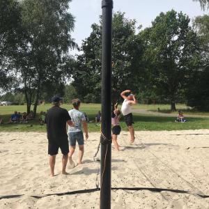 Ospiti di Woodland Cabin Camping de Regenboog