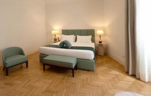 Letto o letti in una camera di AGH Babuino