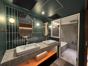 Koupelna v ubytování Hotel Keihan Asakusa