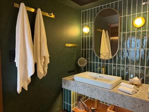 Koupelna v ubytování Hotel Keihan Asakusa