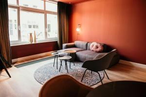 Posezení v ubytování Fortuna Suites