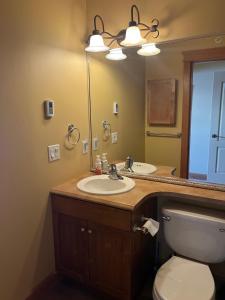 Koupelna v ubytování Townhouse, Ski in Ski out