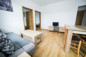 Posezení v ubytování apartmány MAJKA