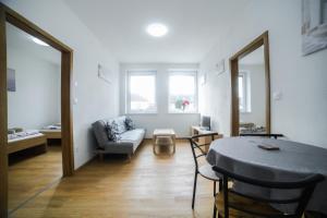 Posezení v ubytování apartmány MAJKA