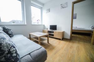 Posezení v ubytování apartmány MAJKA