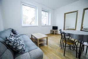 Posezení v ubytování apartmány MAJKA
