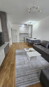 Kuchyň nebo kuchyňský kout v ubytování Central Lux