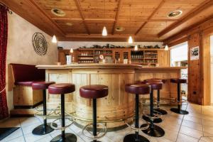 Lounge nebo bar v ubytování Hotel Barbara