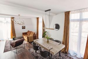 Posezení v ubytování Loft Gryfita