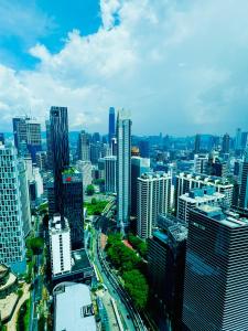 Linna Kuala Lumpur üldine vaade või majutusasutusest Vortex Serviced Apartment KLCC By Elite Suites pildistatud vaade
