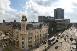 Nespecifikovaný výhled na destinaci Nancy nebo výhled na město při pohledu z hotelu