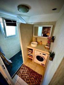 Phòng tắm tại Résidence tropicale