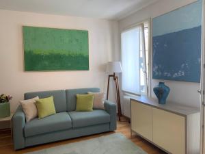 Χώρος καθιστικού στο Ca'Verde Treviso