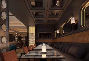 Et sittehjørne på 重庆Indition英迪逊酒店江北嘴金融城店 + 37 bilder
