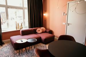 Posezení v ubytování Fortuna Suites