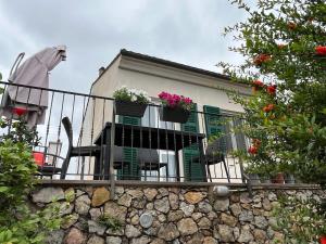 Balkón nebo terasa v ubytování Casa Piro