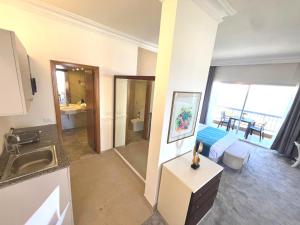 Köök või kööginurk majutusasutuses Hotel Méditerranée Beyrouth