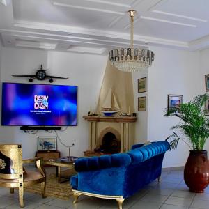 TV a/nebo společenská místnost v ubytování Bab Zaytun + 21 fotografií