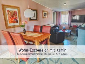 Χώρος καθιστικού στο BUDDE4 Fewo Katja - Early Check-in, extralange Betten 220 cm, separates WC