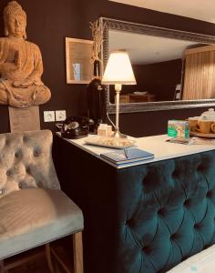 Posezení v ubytování Rooms & Apartment ZALA Airport shuttle option