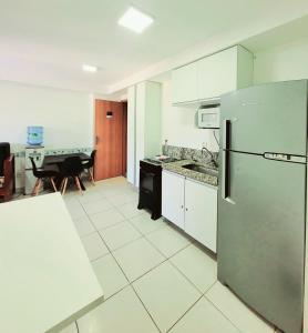 A cozinha ou cozinha compacta de Resort Beira-Mar - Porto de Galinhas