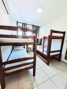 Cama ou camas em um quarto em Resort Beira-Mar - Porto de Galinhas